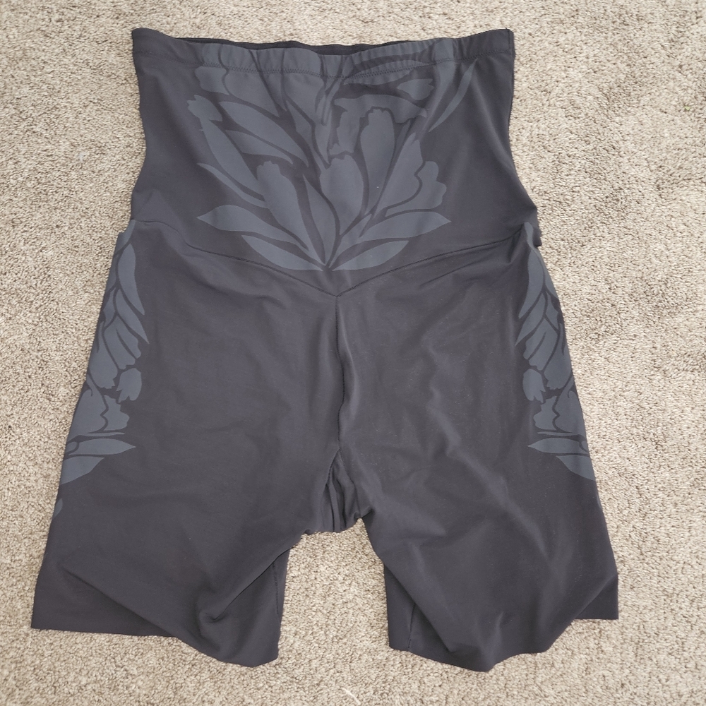 Maidenform Self Expressions Black High-Waist Thigh Slimmer Size 2XL Women's